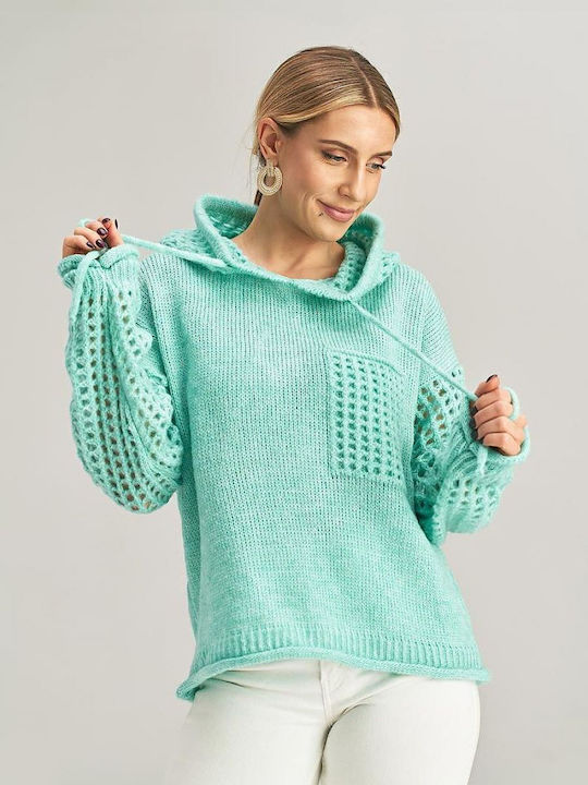 Figl Damen Pullover Grün