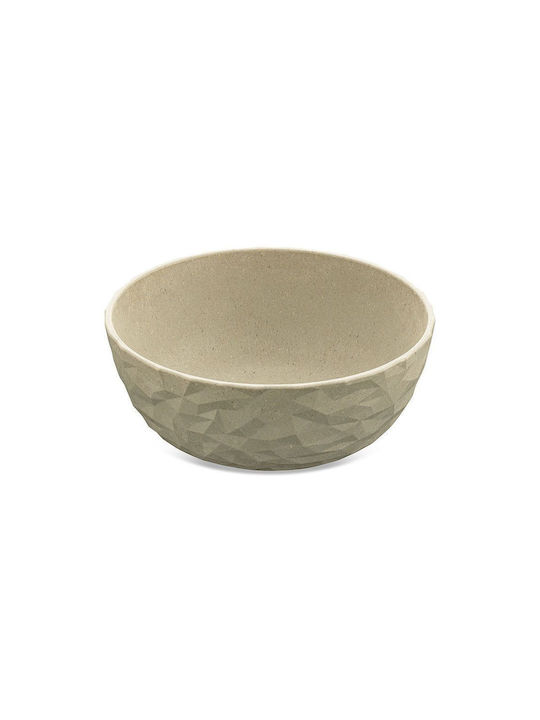 Koziol Serving Bowl Round Plastic Beige with Diameter 16.5cm 4pcs