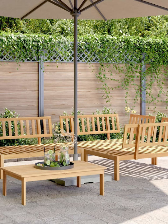 Garten- und Outdoor-Möbelsets 4 Stück Akazie