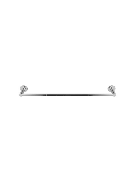 Pam & Co Single Wall-Mounted Bathroom Rail Gray