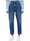High Rise Women's Jean Pants in Mom Fit