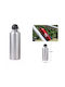 Water Bottle Bike 600ml Silver
