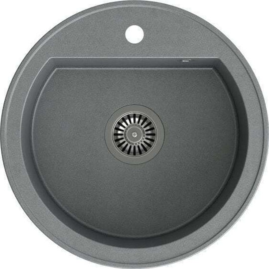 Steiner Drop-In Chiuvetă din Granit Sintetic L51xW18cm Granit gri