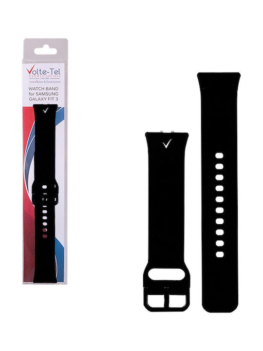 Volte-Tel Strap Silicone Black (Galaxy Fit3)