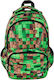 St. Majewski Schulranzen Rucksack Grün 21Liter