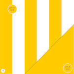 Self Collection Beach Towel Yellow 180x80cm.