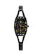Extreim Damen Uhr mit Schwarz Metallarmband