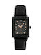 Extreim Watch with Black Leather Strap