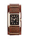 Extreim Watch with Brown Leather Strap