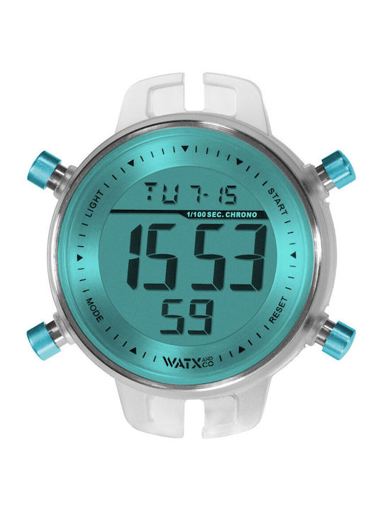 WATX & CO Ψηφιακό Γυναικείο Ρολόι 43mm Μπαταρίας