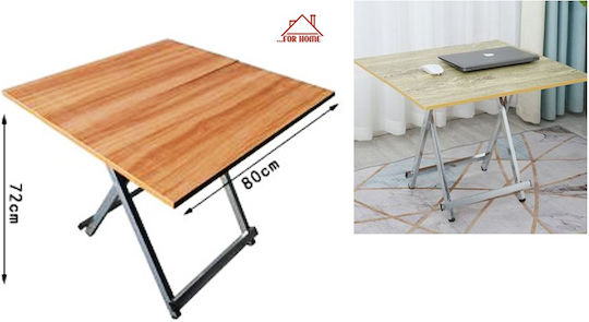 Masă Pliabil 80x80x72buc Colorat Masă Pliabil 80x80x72buc Colorat