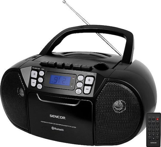 Sencor Φορητό Ηχοσύστημα με Ραδιόφωνο / USB / Bluetooth Μπλε