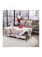 Teoran Set Christmas Tablecloths Square Fabric 2pcs