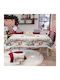 Teoran Christmas Tablecloth Fabric L140xW180cm.