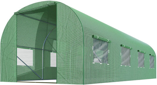 DAC-NOP-10009302 Оранжерия Тунел с Метална Рамка 4.5x2x2m