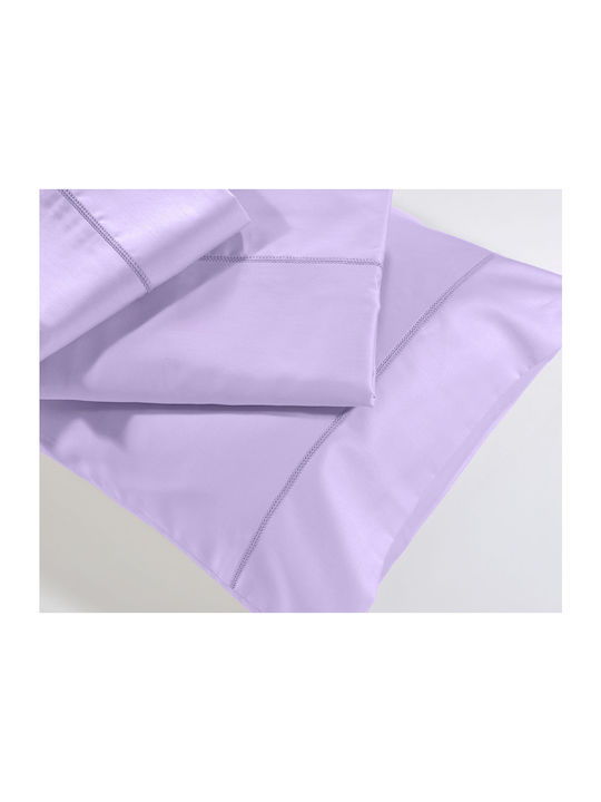 Down Town Home Duvet Cover Cotton Queen 235x245 Lilac