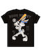 Gang Clothing T-shirt Μαύρο Βαμβακερό