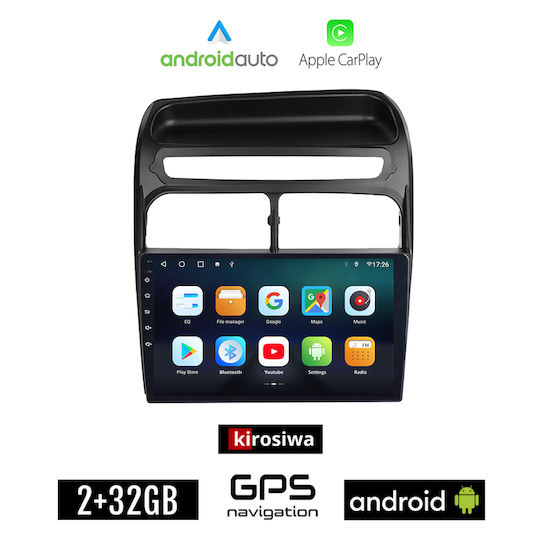 Ηχοσύστημα Αυτοκινήτου για Fiat Grande Punto 2009-2015 (Bluetooth/USB/AUX/WiFi/GPS/Apple-Carplay/Android-Auto) με Οθόνη Αφής 9"