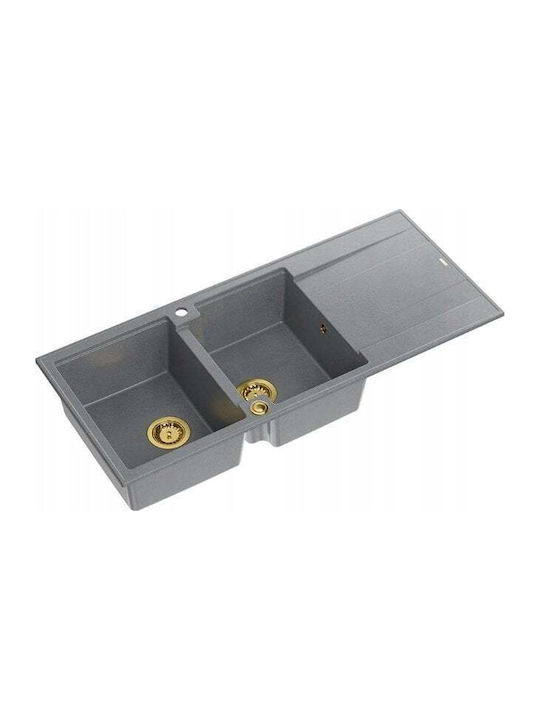 GraniteQ Evan 121 Drop-In Kitchen Sink Made of ...