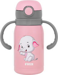 N'Oveen Kinder Trinkflaschen Thermos 300ml Rosa
