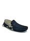 Δερμάτινα Ανδρικά Loafers σε Μπλε Χρώμα