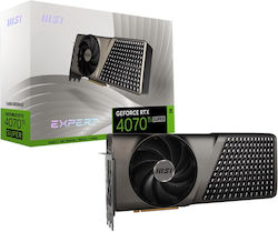 MSI GeForce RTX 4070 Ti Super 16GB GDDR6X Expert Κάρτα Γραφικών