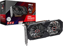 ASRock Radeon RX 6500 XT 8GB GDDR6 Phantom Gaming OC Graphics Card