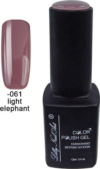 Ημιμόνιμο Τριφασικό Μανό 12ml Light Elephant 40504008-061