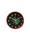 Wall Clock Red Ø26cm