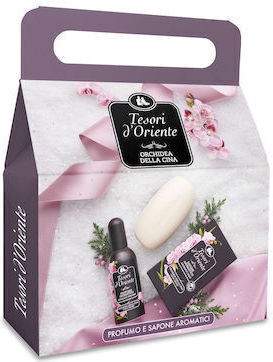 Tesori d'Oriente Hammam Chinese Orchid Women's Set with Body Lotion Chinese Orchid 3pcs