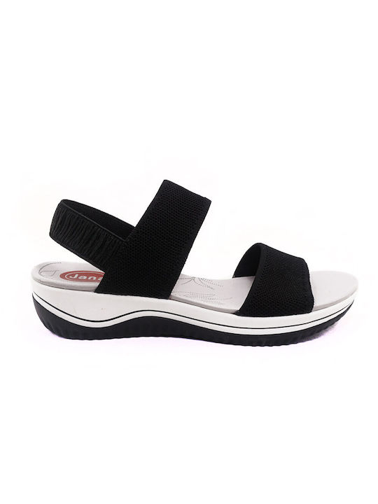 Jana Flatforms Women's Sandals Black