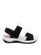 Γυναικεία Σανδάλια Flatforms Μαύρα