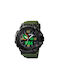 Skmei Analog/Digital Uhr Chronograph Batterie mit Kautschukarmband Green