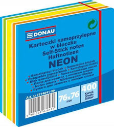 Donau Stickers Memo Pads in Cube Red 7.6x7.6cm