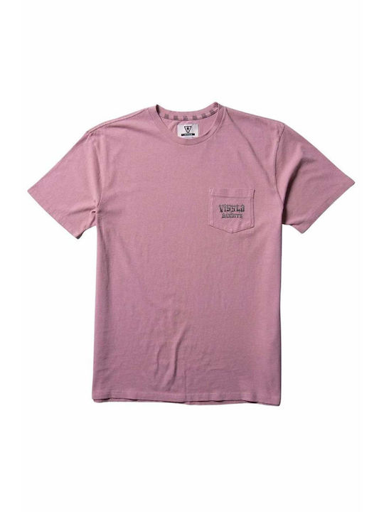 Vissla Men's Short Sleeve T-shirt Pink