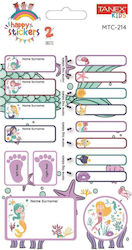 Tanex Notebook Labels