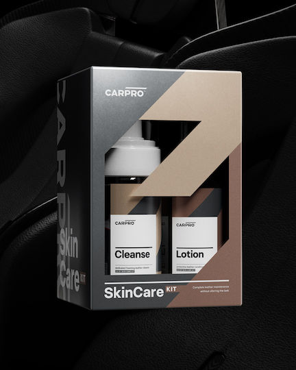 CarPro Skin Pflege-Set für Reinigung und Schutz von Lederteilen im Auto