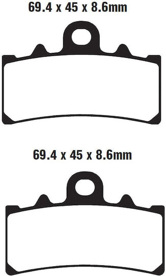 Artrax Motorcycle Brake Pads for Ktm DUKE