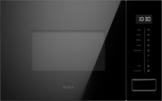 Amica Built-in Microwave Oven with Grill 20lt Gray