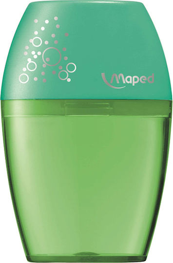 Maped Plastic Sharpener Green Barrel