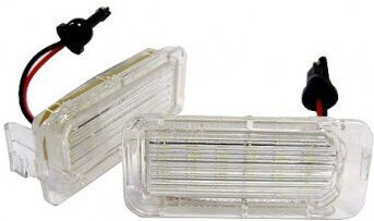 Kennzeichenbeleuchtungen LED für Ford Kuga / C-Max / S-Max / Galaxie / Focus / Fiesta / Mondeo / Großer C-Max 2Stück