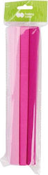 Gdd Crepe Paper 25x200cm Pink Mix 3pcs