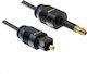 PremiumCord 3m TOS male to mini TOS male Optical Cable (kjtos2-3)