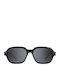 Twig Acosta Damen Sonnenbrille mit Schwarz Kunststoff Gestell und Schwarz Linse ACO01