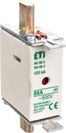 ETI Αυτόματη Ασφάλεια 80A AC 004181413