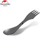 Naturehike Redzepi Titanium Μαχαιροκουταλοπίρουνο Grey