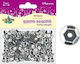 Titanium Round Metal Silver Plated Pebbles 7mm 14g Cm6s