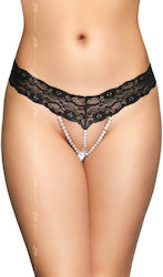 Softline 2491 Женски Секси Прашка Черен