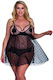 Boss Of Toys Babydoll Sexy Negru