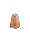 Fylliana Κρεμαστό Φωτιστικό Καφέ Boho με Ντουί E27 24x24x39εκ.